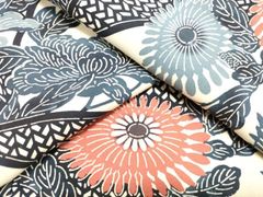 平和屋着物●上質な小紋　型染め　草花文　正絹　逸品　DAAU0574tw 平和屋着物○上質な小紋 型染め 草花文 正絹 逸品 DAAU0574tw - メルカリ