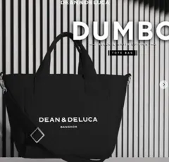 DEAN &DELUCA トートバッグ ショルダーバッグ レディース キャンバス 帆布 ミニトート 仕切り おしゃれ　ブラック
