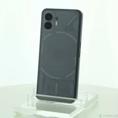 Nothing Phone2a 256GB ブラック 美品 Nothing Phone(2a) ブラック【RAM12GB/ROM256GB 国内版 SIM