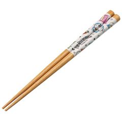 I'm Doraemon 비밀 도구 사각형 둥근 젓가락 18cm 스케이터