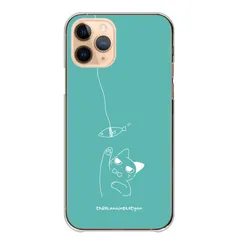 iPhone14 ケース カバー アイフォン14 スマホケース ハードケース 落書き 猫 ねこ ネコ ジト目 シンプル イラスト おしゃれ 大人 カラー02
