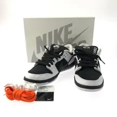 【中古】【メンズ】 NIKE SB ナイキエスビー × TIGHTBOOTH タイトブース FD2629-100 DUNK LOW PRO QS BLACK AND WHITE スニーカー【160-250118-hi-14-TAG】