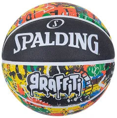 【人気商品】バスケットボール SPALDING(スポルディング) ボール グラフィティ 5号 ラバー