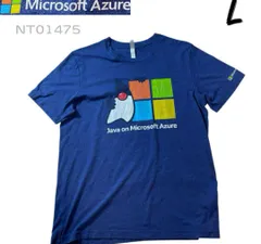 企業ロゴMicrosoft AzureマイクロソフトTシャツアメリカ製生地のサムネイル
