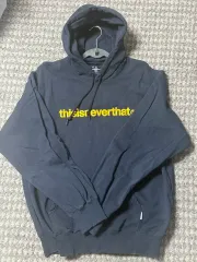 thisisneverthat(ディスイズネバーザット ネバザ) フード付きTシャツ ネイビー XLのサムネイル