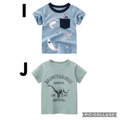 男の子半袖Tシャツ2枚組　新品　好きな柄とサイズ指定ok
