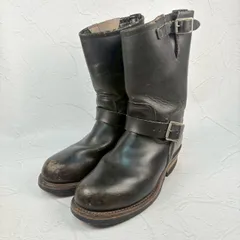 激茶芯】格安出品!! Pt91 エンジニアブーツ ジャンク ホースハイド