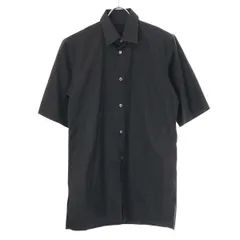 Maison Margiela メゾン マルジェラ 23AW コットンショートスリーブシャツ S67DR0003 ブラック 38のサムネイル