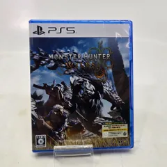 01w-3132 〇  ① PS5 ゲームソフト モンハン ワイルズ MONSTER HUNTER WILDS CAPCOM 未開封  【未使用品】