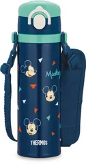 ミッキー ネイビー サーモス 水筒 真空断熱キッズケータイマグ 0.5L ミッキー ネイビー 子供用 通園通学 JOI-500DS NVY