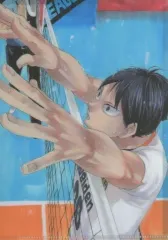 【中古】クリアファイル 日向＆影山(ネット際) 「ハイキュー!! JC柄A5クリアファイルコレクション 第5弾」