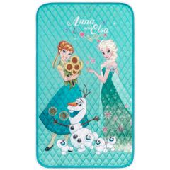 un doudou ディズニー ベビー ひんやり 冷感キルトパッド 70×120cm アナと雪の女王 グリーン 四隅ゴム ベビー用品 新品 新生児 Disney アナ エルサ オラフ NZ3300-FR
