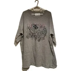 【送料値下げ】el conductorH STONE DECORATION T-SHIRT 'HAPPY GRAYラインストーン取れ