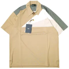 新品 kolor カラー 24SS 日本製 ライトポンチポロシャツ 24SCM-T04202 3 BEIGE 半袖 POLO SHIRTS 定価48,400円 トップス g22139のサムネイル