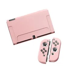 【新着商品】Ryo楽々生活館 Switch 有機EL 対応 保護 ケース Joy-Con カバー 分離式 3点セット スイッチ 有機ELモデル 専用 カバー 装着簡単 TPU ソフト 耐衝撃 Switch 有機EL スイッチ有機ELモデル 対応 ケース ピ 1
