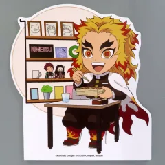 鬼滅の刃 ufotable ネームタグ 韓国 ホロ レア 煉獄杏寿郎 ufotable cafe KOREA 韓国限定 ネームタグ 煉獄杏寿郎1