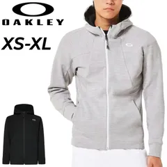オークリー ジャケット 長袖 メンズ OAKLEY フルジップ フーディ  吸汗速乾 ストレッチ 男性 フード付き アウター トレーニングジャケット スポーツウェア 上着 Enhance Grid Fleece Jacket 15.7 /FOA408211