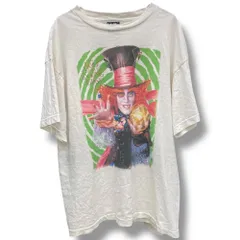 SAINT MICHAEL 23AW DSNY SS TEE MAD HATTER WHITE XLサイズ