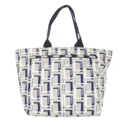 レスポートサック LesportSAC トートバッグ バッグインバッグ ショルダーバッグ ポーチ 3点セット ナイロン 総柄 ロゴ グレー /MN1 ■GY11