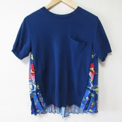 sacai - 極美品 2021SS サカイ sacai asymmetry mesh blouse