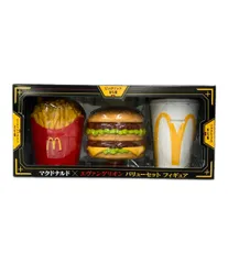 エヴァンゲリオン フィギュア ビッグマック初号機 マックシェイク零号機 マックフライポテト弐号機 マクドナルド