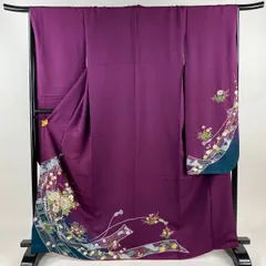 振袖/鼓草花金彩染め分け紫中古美品振袖set/身丈167.5裄丈66.5紫成人式 楽天市場】振袖 中古 紫の通販