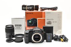 ❤️望遠レンズ付き❤️SONY α100 ダブルレンズセット ソニー 付属品