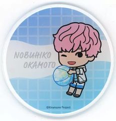 [중고] 머그컵·탕만 오카모토 노부히코 아크릴 코스터 [Kiramune Summer×Gratte animatecafe] 메뉴 주문 유상 특전