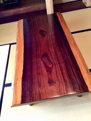 haruちゃん　　ｌ20　紅紫檀　一枚板　座卓 haruちゃん 様 専用 l20 紅紫檀 一枚板 座卓