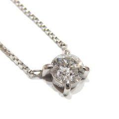 美品★LA Soma プラチナ 大粒 一粒 ダイヤモンド 1.01ct ネックレス Pt850 ラソマ★