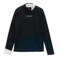 サイズ：0 NEW BALANCE GOLF ニューバランス 2023年 ハイネック 長袖Tシャツ  ブラック系 [240101440326] ゴルフウェア レディース ストスト サイズ：0 NEW BALANCE GOLF ニューバランス 2023年 ハイネック