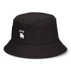 【色: ピンク】モズ ツイル ロゴ バケットハット 帽子 バケハ TWILL L