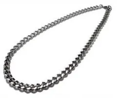 送料無料   チタン製 キヘイネックレス 長さ60cm 幅8.4mm   チタニウム　チェーン 軽量 金属アレルギー シンプル おしゃれ メンズ 男性 ユニセックス プレゼント 贈り物 誕生日 クリスマス お祝い アクセサリー スポーツ