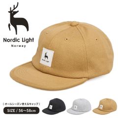 【新品】 ノルディックライト 帽子 スムース キャップ メンズ おしゃれ レディース ブランド ローキャップ ストラップバックキャップ フラットバイザー カーブキャップ メンズキャップ レディースキャップ カジュアル 春 夏 秋 冬 Nordic Light