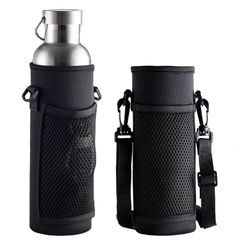 新品 水筒カバー 水筒カバー ショルダー 800-1000ml 「直径7.5-9cm高さ23cm」ボトルストラップ ドリンクホルダー ボトルケース 斜めがけタイプ ベルト調節でき 学校 通学 子供 女の子 男の子