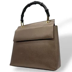✨希少品✨️GUCCI バンブー オーストリッチ ゴールド金具トートバッグ 茶色 楽天市場】グッチ バンブー バッグ（カラーブラウン）の通販