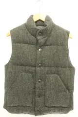 【中古】 Journal Standard TRISECT メンズダウンベスト M ダウンベスト Journal Standard TRISECT M グレー 灰 無地