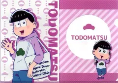 【中古】クリアファイル トド松 A4クリアファイルセット(2枚組) 「おそ松さん おそ松さんのWEBくじ」 E-6賞