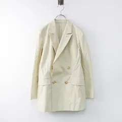 2022SS オンワード樫山 ニジュウサンク 23区 コットンリネンストレッチダブルブレスト ジャケット 36/ベージュ アウター【2400014134650】