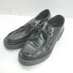 ◇ Θ ZARA ザラ モカシンシューズ ローファー サイズ39 ブラック レディース E  【1502180019425】