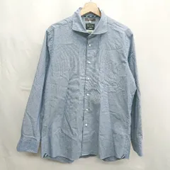 ◇ ⊂ ORIHICA SOLOTEX 長袖 シャツ サイズLL ブルー系 メンズ E  【1502030023664】