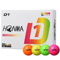 (送料込み)HONMA 2024 ホンマ D1 BT2401 マルチ （１ダース12個入）