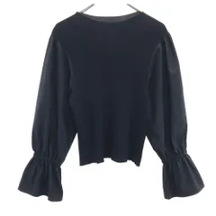 UNITED ARROWS GREEN LABEL RELAXING ユナイテッドアローズ グリーンレーベルリラクシング 長袖 ニット ブラック レディース 古着