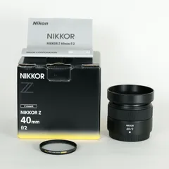 美品】 NIKKOR Z 40mm f/2 + PRO1Dプロテクター