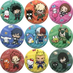 【中古】バッジ・ピンズ(キャラクター) 全9種セット 「僕のヒーローアカデミア×サンリオキャラクターズ in 東急ハンズ キャラバッジコレクション/サンリオコラボ」 