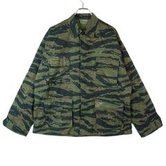 希少】70〜90s アメリカ軍 タイガーカモ BDUジャケット USA製 - メルカリ