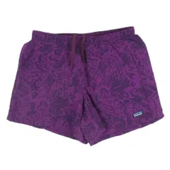 patagonia パタゴニア 57057 Baggies Shorts バギーズ ナイロン ショーツ ショート パンツ パープル系 S【中古】