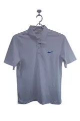 NIKE GOLF(ナイキゴルフ) ポロシャツ 白 メンズ L ゴルフ用品 2407-0097 中古