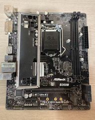Asrock B360M マザーボード [bios動作確認済み] I/Oパネル付き