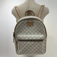 06w10100 ケイトスペード Kate Spade  Kate Spade ケイトスペード WKRU5330 リュック・バックパック PVCコーティングキャンバス ホワイト ライトグレー ベージュ  リュック・デイパック